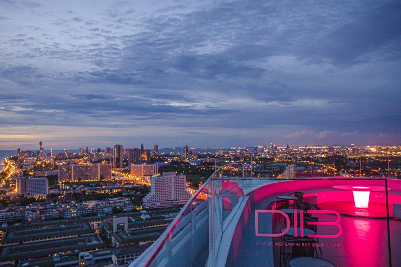 D Varee Jomtien Beach, Pattaya Luaran gambar View from the rooftop